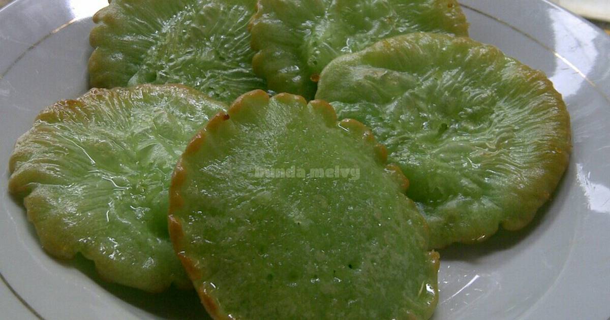 Resep Kue Cucur Pandan (No Mixer) Oleh Bunda Melvy Sofia - Cookpad