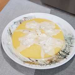 Foto di Polenta con gongorzola e pecorino