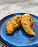 Filetes de pollo empanado en freidora de aire