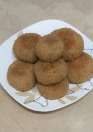 A picture of Egg cookies, whole wheat flour sa 🍪 🍪.
