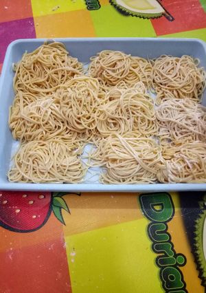 Foto resep Mie telor wortel