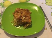 Una foto de snack de cebolla