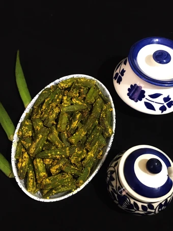 Recipe Bhindi in Mustard Paste which Delicious