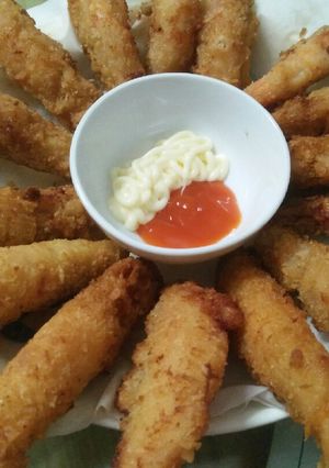 Hình của món Tôm chiên giòn.