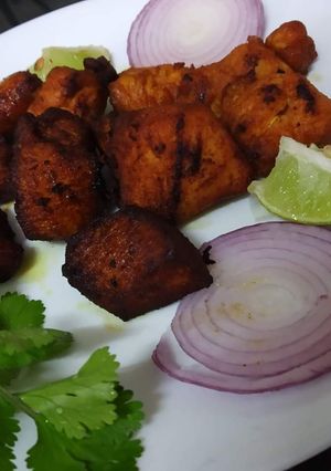 A picture of Chicken 65.