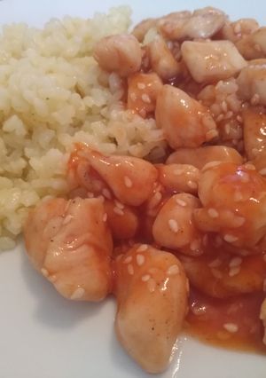 Mézes csirke (bunda nélküli) recept fotója