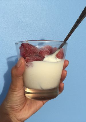 รูปของ Greek yogurt home made