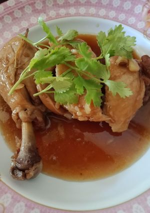 รูปของ ไก่ต้มน้ำปลา