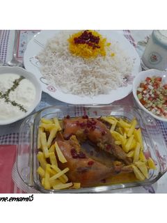 عکسی از دستور خروس محلی