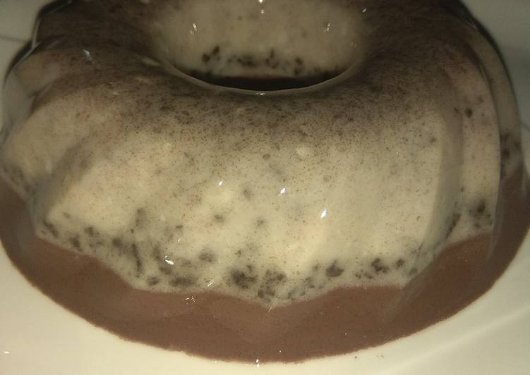 Puding Coklat Oreo