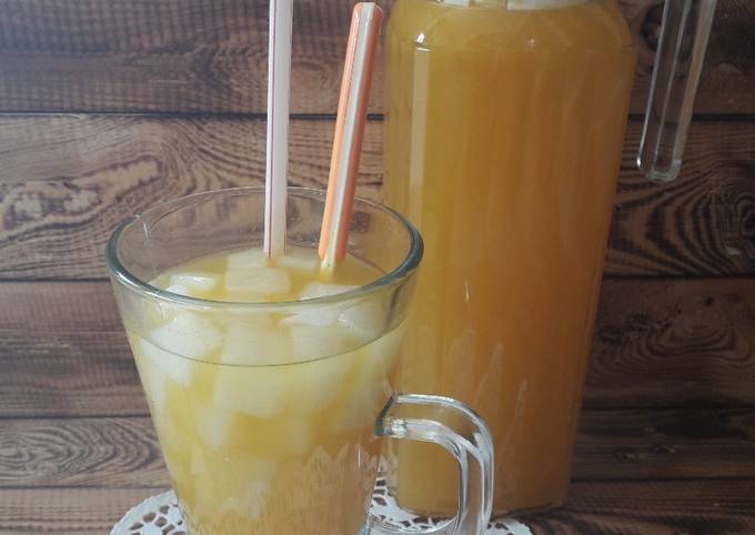 Resep Jeruk Peras Pontianak nata de coco, Bisa Manjain Lidah