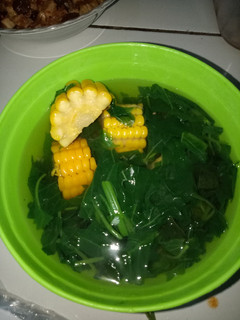 Foto resep Sayur bayam jagung