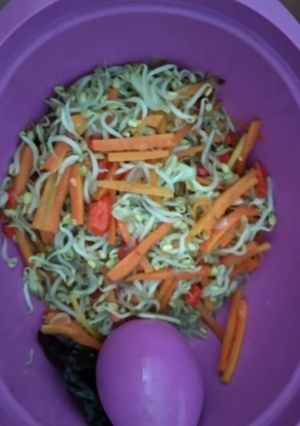 Foto resep Tumis toge wortel