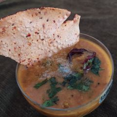 A picture of Spicy Dal Tadka.