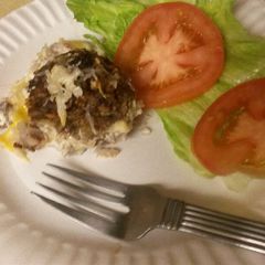 A picture of Beef & rice meatballs.