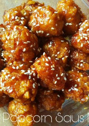 Foto resep Ayam Popcorn Saus Manis
