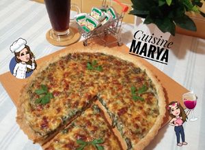 صورة لوصفة كيش السلق 🍹🍕😋