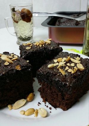 صورة لوصفة كيك الشكلاته