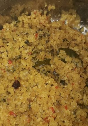 A picture of Steamed rice.