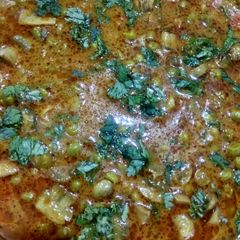 A picture of Mushroom matar.