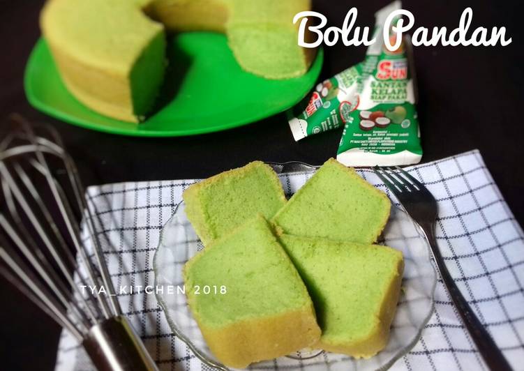 Bolu Pandan Jadul Lembut dan Lembab (nggak seret)😍
