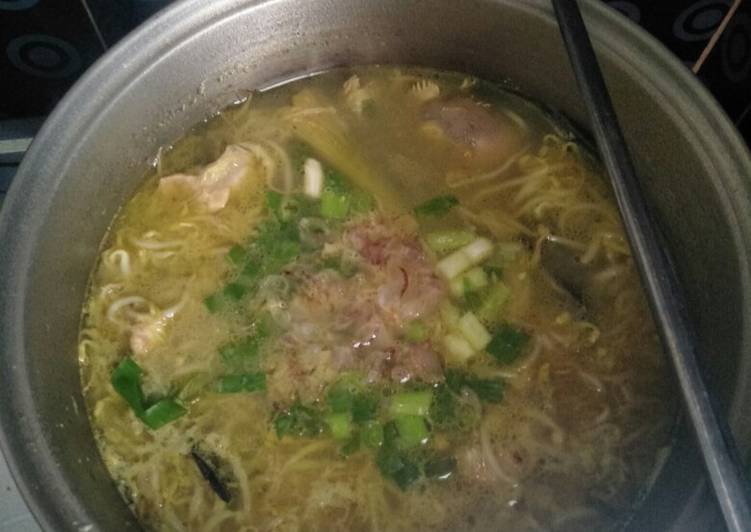 Resep Sayur toge kuah soto Yang Lezat