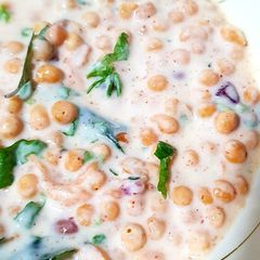 Curd boondi A picture of Curd boondi.