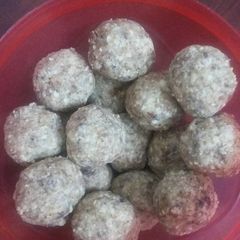 A picture of Dry fruits laddoooo.