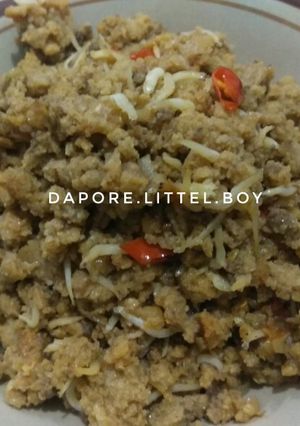 Foto resep Orak Arik oncom teri medam