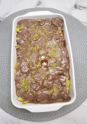 صورة لوصفة شيكولاته دبي بالبستاشيو