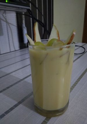 A picture of Fruit custard.