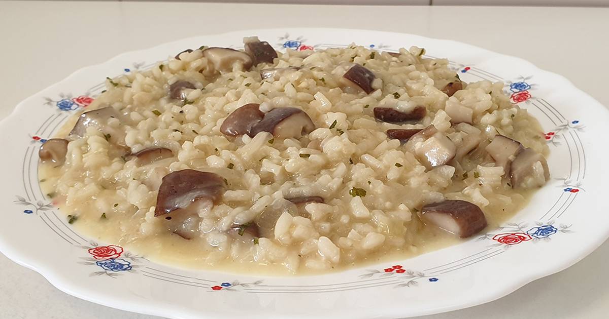 423 recetas muy ricas de risotto de setas y queso compartidas por