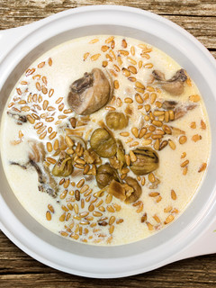 創意無糖豆漿療癒料理【雙子白玉雞湯】 的食譜成品照片