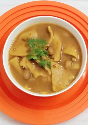 A picture of Dal Dhokli !!.