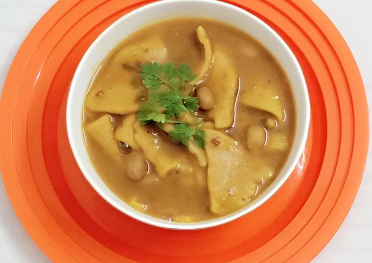 Steps to Make Favorite Dal Dhokli !!