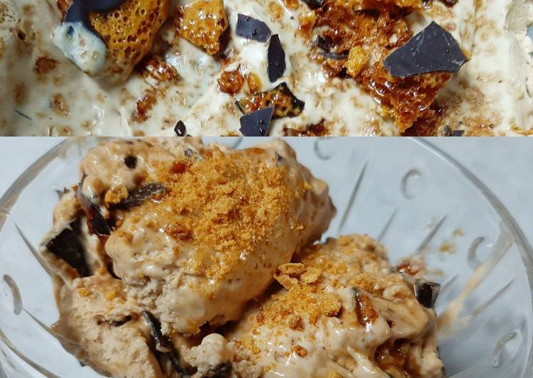Steps to Make Any-night-of-the-week Caramel Crunch Ice Cream