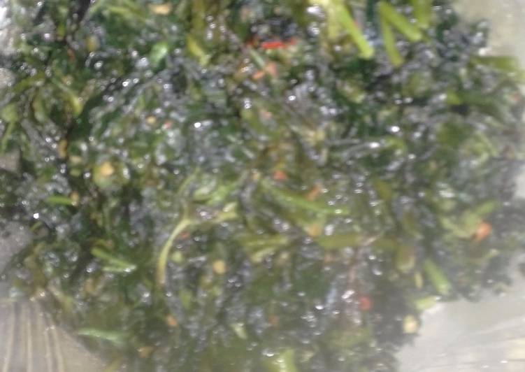 Langkah Mudah untuk Menyiapkan Tumis sayur gedi, Menggugah Selera