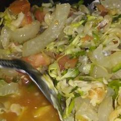 A picture of Pig Skin Salad.
