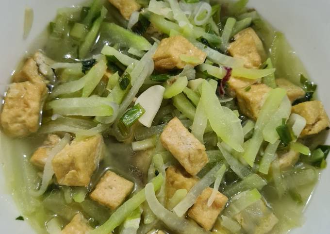 Wajib coba! Resep termudah memasak Sayur Labu tahu hidangan Lebaran dijamin sempurna