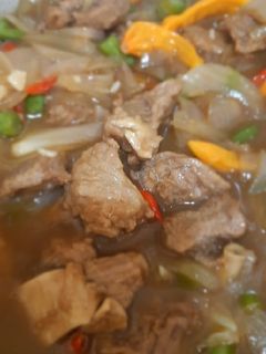 Foto resep Daging saus tiram simple