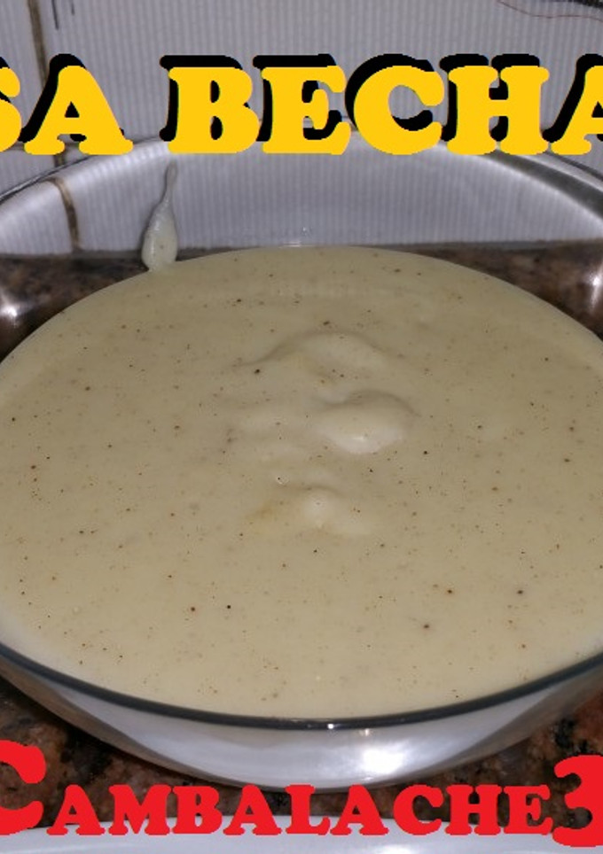 Una foto de Salsa bechamel