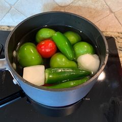 A picture of Green Verde Sauce.