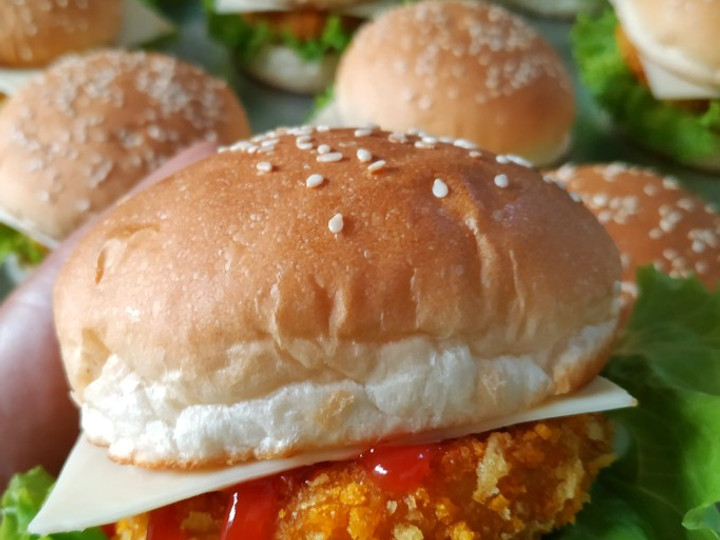 Standar Bagaimana cara memasak Chicken Patty Burger yang istimewa