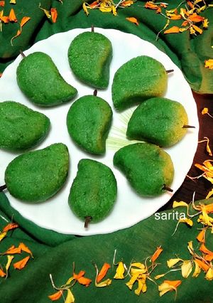 কাঁচা আমের সন্দেশ (Kancha aamer sandesh recipe in Bengali) রেসিপির প্রধান ছবি