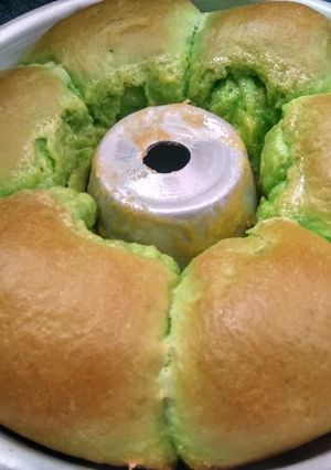 Foto resep Roti sobek pandan ekonomis