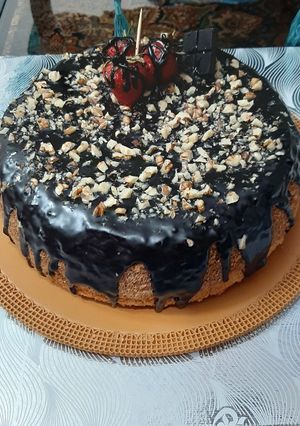 عکسی از دستور کیک ساده وانیلی