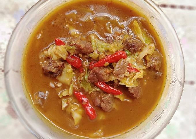 Tongseng daging sapi