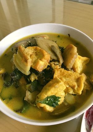 Hình của món Canh ốc chuối đậu.