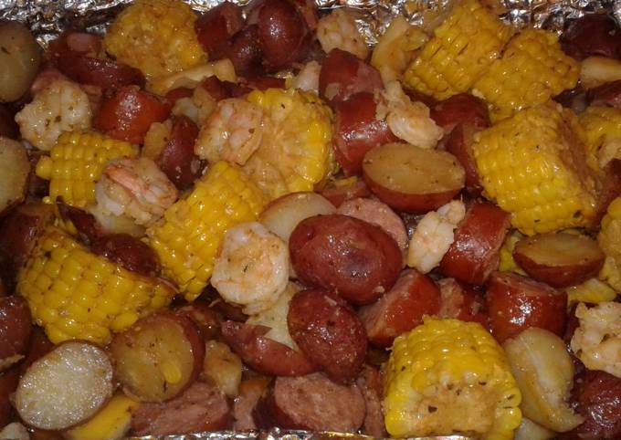 Oven Shrimp Boil