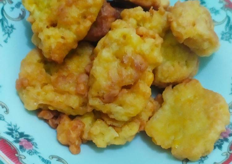 makanan Ampal Jagung/ Perkedel Jagung Jadi, Menggugah Selera